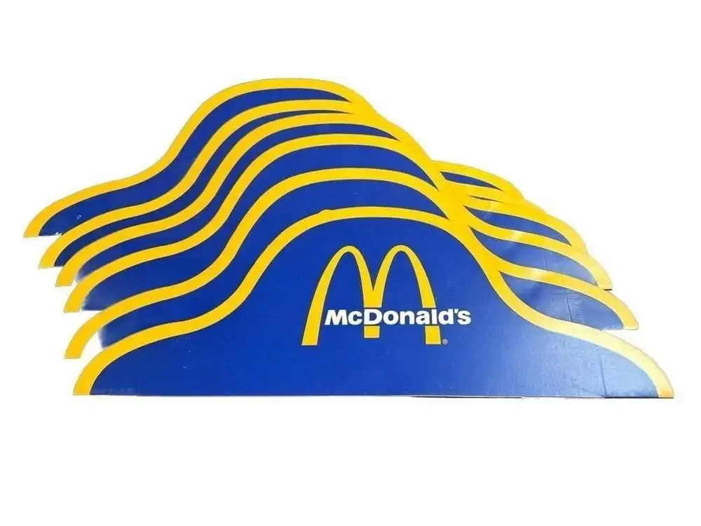 Vintage 1980s McDonald’s Premium Giveaways 6 Pirate Hats